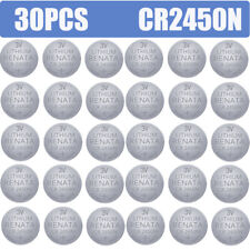 30PCS CR2450N Battery 3V 540mAh Li Button Coin Car Cell High Quality Batteries for sale  Shipping to South Africa