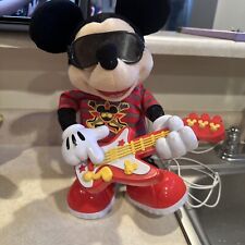 Disney Mattel 2010 Rock Star Mickey Mouse baila y canta, con guitarra probada segunda mano  Embacar hacia Argentina