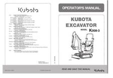 Kubota k008 excavator for sale  Shipping to Ireland