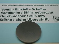 ventil shims 29mm gebraucht kaufen  Weissach