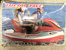 VNTG Hydroslide TWC Turbo Towable Unused In Original Box 7'X4' Jet Ski Boat Toy for sale  Shipping to South Africa