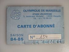 Carte abonnement 1984 d'occasion  Pertuis