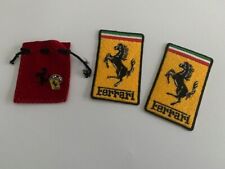 Ferrari embroidered badges for sale  BANCHORY