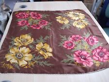 Vintage floral silk for sale  Shipping to Ireland