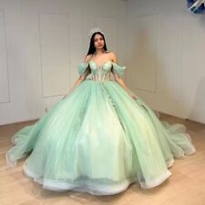 Off Shoulder Princess Quinceanera Dress Prom Sweetheart 16 Dresses Ball Gowns for sale  Shipping to South Africa