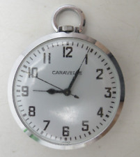 Reloj de bolsillo cara abierta Caravelle de mediados de siglo 11DP 43 mm 7 joya segunda mano  Embacar hacia Mexico