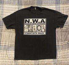 Alstyle N.W.A. Narcos With Attitude Graphic Print T Shirt Black Men’s XL for sale  Shipping to South Africa