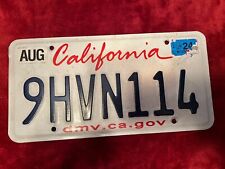 California license plate for sale  Napa