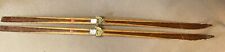Vintage Wooden Splitkein Cross Country Skis MADE IN NORWAY, 210cm W/ Bindings, used for sale  Montpelier