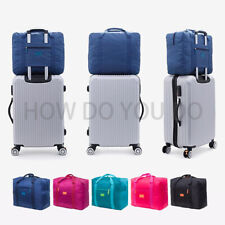 Women Portable Foldable Luggage Carry-on Travel Storage Hand Shoulder Duffle Bag, used for sale  Shipping to Canada