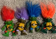 Usado, 1993 Teenage Mutant Ninja Turtles Trolls Figuras Raphael Leo Mike Donatello segunda mano  Embacar hacia Argentina