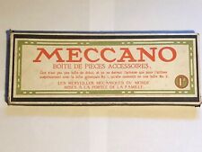 Boite meccano pieces d'occasion  Limoges-
