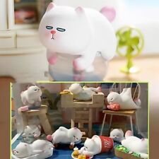 POP MART ViViCat Lazily Lying Prong Cat Series Confirmed Blind Box Figure HOT！ for sale  Shipping to South Africa