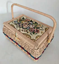 Sewing weaving basket for sale  ALFRETON