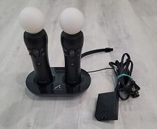 Sony PlayStation 3 Move Motion Controllers PS3 Bundle Black CECH-ZCC1U #G1 for sale  Shipping to South Africa