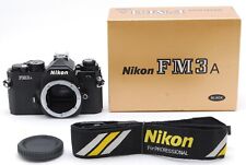 [N Estado perfeito com caixa] Corpo da câmera de filme Nikon FM3A preta 35mm SLR do Japão comprar usado  Enviando para Brazil