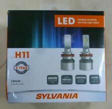 Pacote com 2 lâmpadas Sylvania H11 luzes de neblina LED Powersport marca FRETE GRÁTIS!!, usado comprar usado  Enviando para Brazil