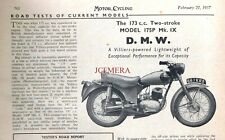 D.m.w. model 175p for sale  SIDCUP