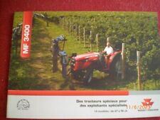 Brochure publicitaire tracteur d'occasion  Aubigny-en-Artois