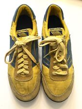 Sapatos Spalding Vintage Anos 70 Anos 80 Amarelo EKIN?? S Fite? Asas de corrida raras tamanho 10 comprar usado  Enviando para Brazil