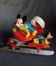 Patines de hielo de 2 hojas de colección de la década de 1970 de Disney Mickey Mouse completos segunda mano  Embacar hacia Mexico