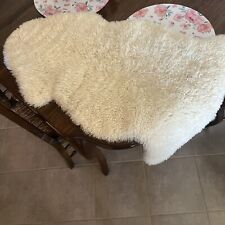 Sheepskin flokati rug for sale  Newark Valley