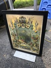 Antique framed masonic for sale  Weymouth
