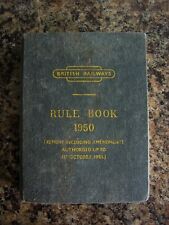 1950 rule book usato  Spedire a Italy