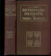Dictionnaire polyglotte termes d'occasion  Expédié en Belgium