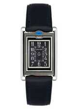 Cartier Tank Basculante W1016830 mostrador azul relógio feminino caixa papéis comprar usado  Enviando para Brazil