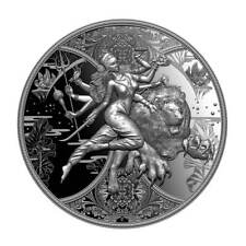 2024 Cameroon Hindu Goddess Durga 1oz Silver High Relief BU Coin for sale  Shipping to South Africa