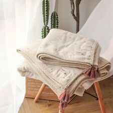 Cobertor de sofá-cama 2023 verão algodão toalha cobertor camada dupla comprar usado  Enviando para Brazil
