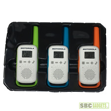Rádio Motorola Talkabout T110TP 16 - Verde/laranja/azul pacote com 3 - Leia a descrição comprar usado  Enviando para Brazil