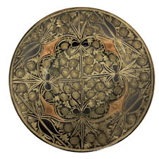 Hand Etched Copper Plate Vintage 1990s Turkish Decorative Hanging 5.5' for sale  Shipping to South Africa