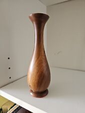 Walnut bud vase for sale  Ely