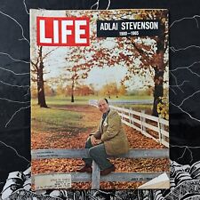 Revista Life Vintage 23 de julio de 1965 Adlai Stevenson, usado segunda mano  Embacar hacia Argentina