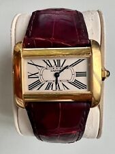 Reloj Cartier Tank Divan 2601 unisex oro 18K cuarzo 31 mm segunda mano  Embacar hacia Argentina