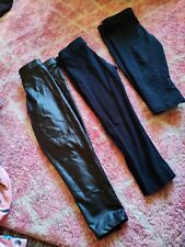 Girls black leggings for sale  BRADFORD
