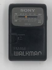 Walkman rádio portátil Sony SRF-39 AM/FM com clipe de cinto preto testado comprar usado  Enviando para Brazil