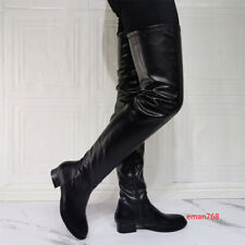 Women knee boots for sale  Shipping to Ireland