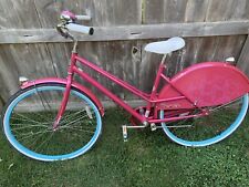 RARE Huffy 26" Women's Premier Bike - Pink Frame Teal Trim Retro Style for sale  O Fallon