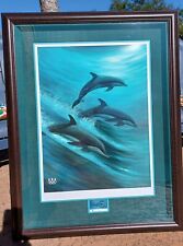 prints dolphin framed large for sale  Tomball