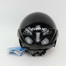 GPX Open Face Touring / Scooter / Street Helmet Black DOT Approved S-M-L-XL, Nuevo segunda mano  Embacar hacia Argentina