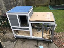 Wooden rabbit hutch for sale  ANDOVER