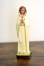 Estatua de la Virgen María de la Rosa Mística de 9" / Hecha en Italia LEER, usado segunda mano  Embacar hacia Argentina