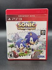 Usado, Sonic Generations Greatest Hits (Sony PlayStation 3, 2011) PS3 videogame testado comprar usado  Enviando para Brazil