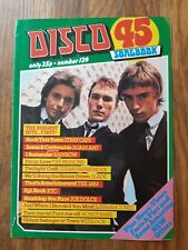 Disco magazine 1981 for sale  BROADSTAIRS