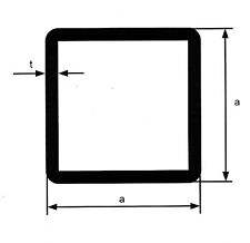 50cm v2a vierkantrohr gebraucht kaufen  Dortmund