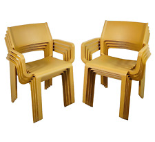 Set sedie gialle usato  Varallo Pombia