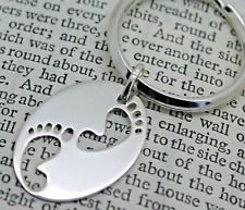 Sterling silver footprints for sale  HARLOW